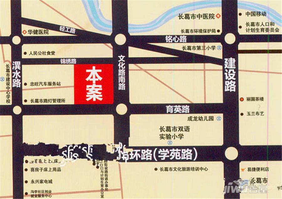 汇锦伊顿公馆位置交通图