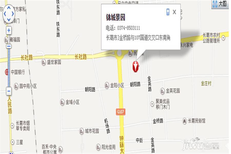 锦城景园位置交通图图片