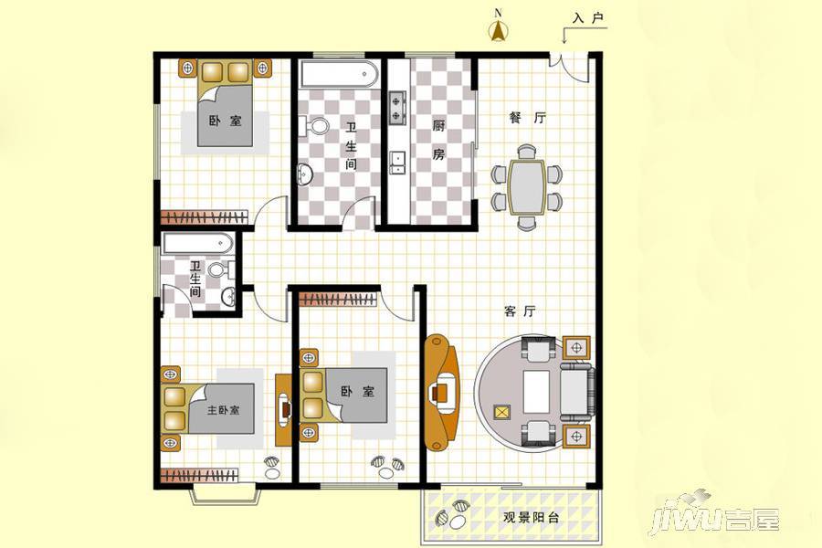 溧阳小区二期户型图