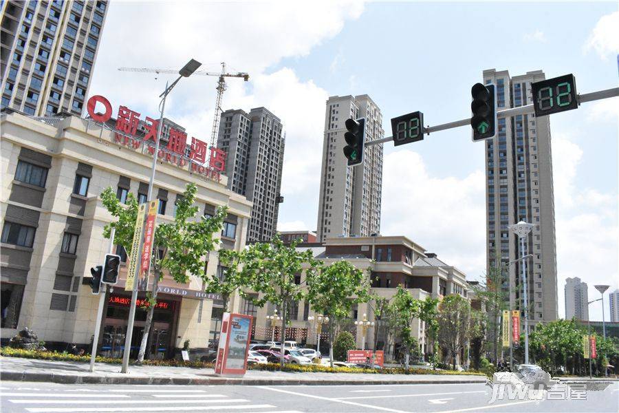 学府新天地实景图图片