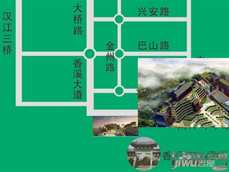 香溪旅游文化广场位置交通图