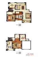 名门江山4室2厅2卫183㎡户型图