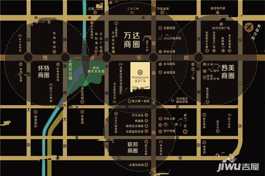 鸿昇广场位置交通图图片