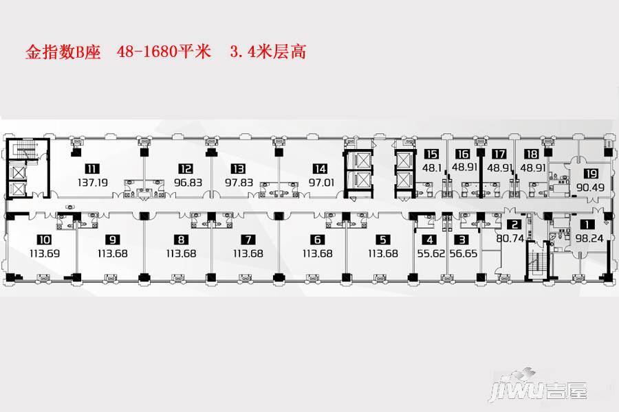 金指数国际广场
                                                            普通住宅
