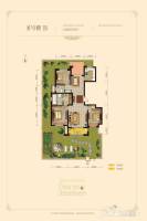 公园壹号院3室2厅2卫142㎡户型图