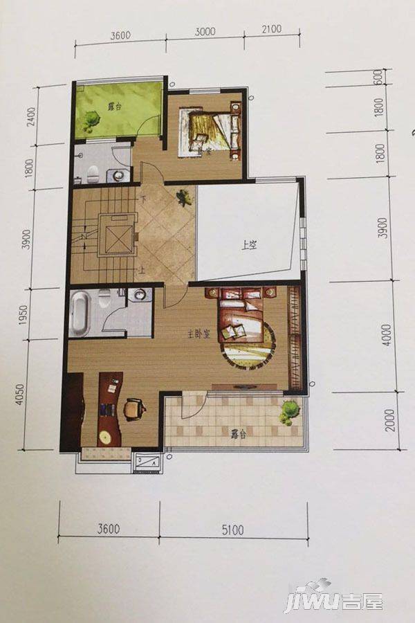 墅洋居礼二期4室5厅7卫298㎡户型图