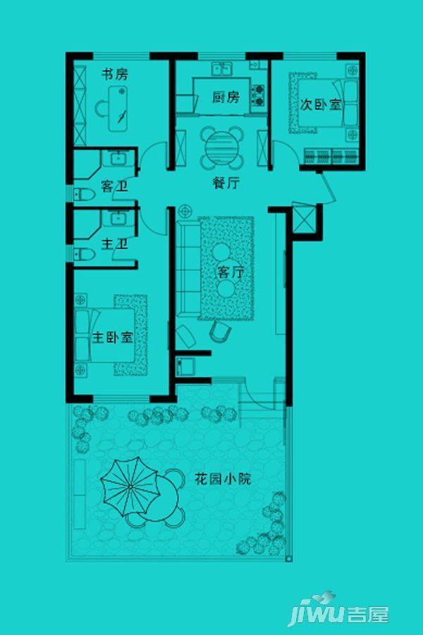 石家庄西美花盛户型图图片