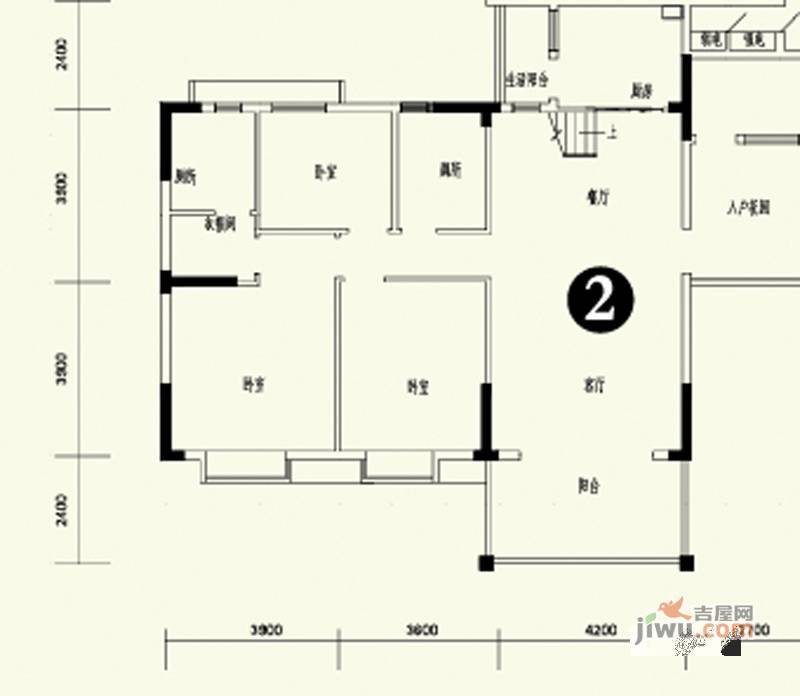 森林溪畔6室3厅4卫279.1㎡户型图