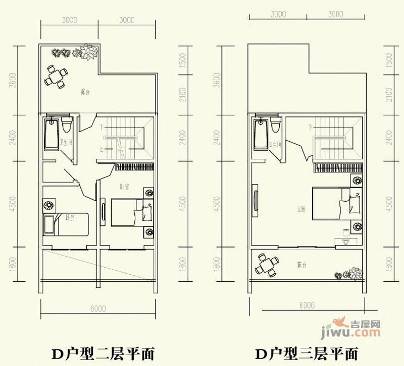 森林溪畔3室2厅3卫150.2㎡户型图