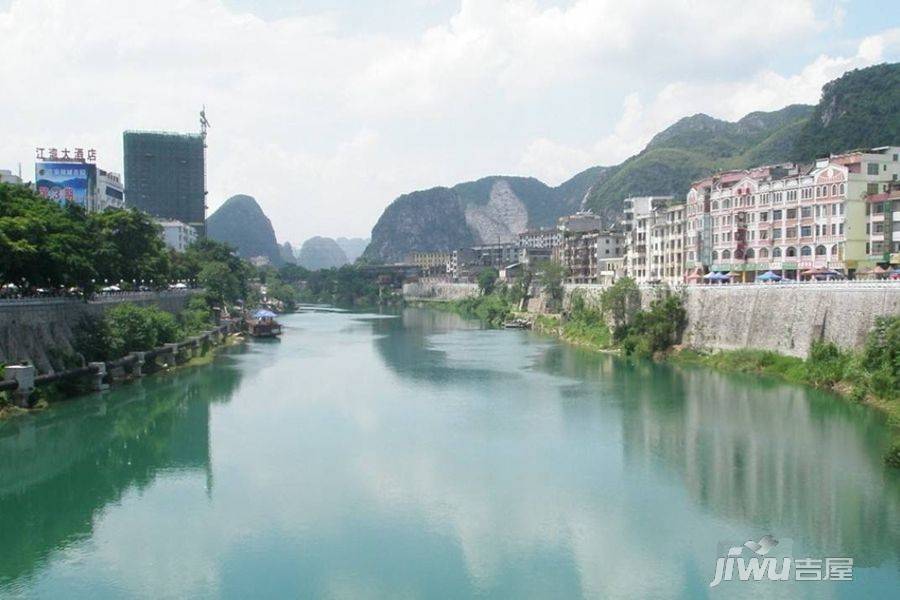 宜州雍景香江一期实景图图片