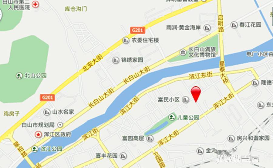 鑫民家园二期位置交通图