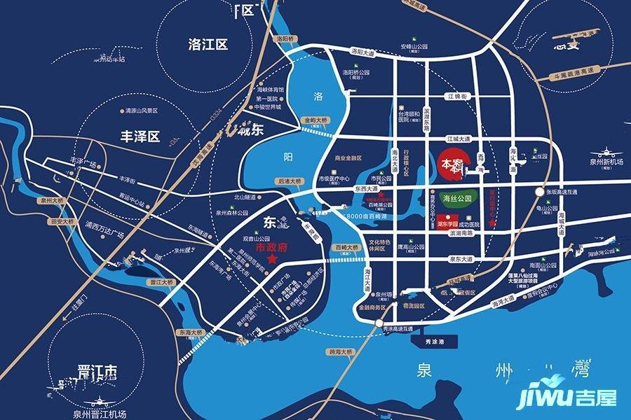 阳光城翡丽公园别墅位置交通图