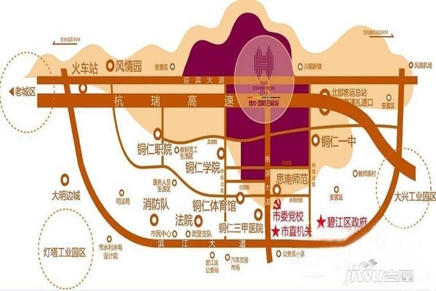 麒龙国际会展城位置交通图