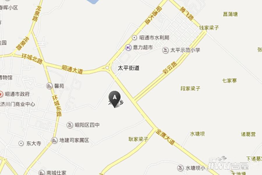 际桓国际商贸城位置交通图图片