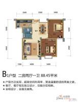 公园道1号2室2厅1卫