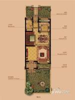 铭丰臻园1室2厅1卫250㎡户型图