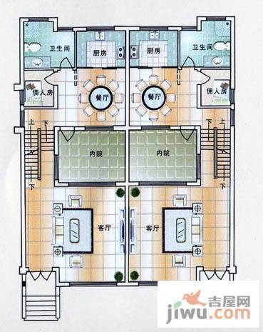 镜湖莲庄普通住宅223㎡户型图