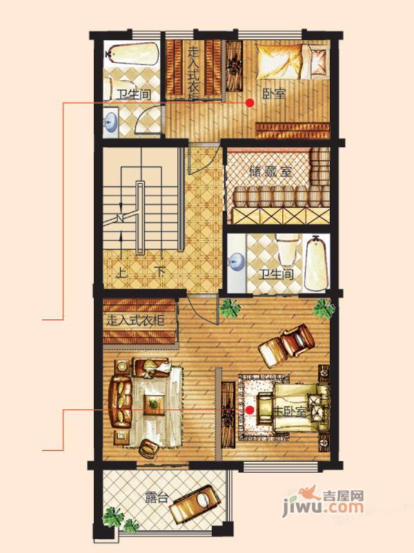 翠谷庄园4室2厅4卫321.5㎡户型图