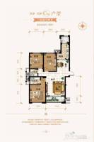 世纪城3室2厅2卫131㎡户型图