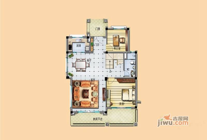 宁德碧桂园4室2厅3卫175㎡户型图