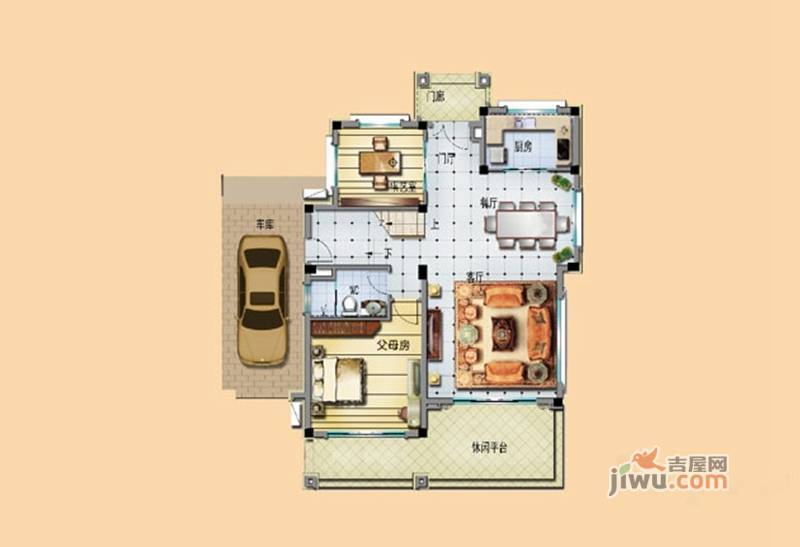 宁德碧桂园5室2厅3卫200㎡户型图