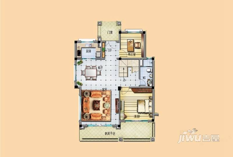 宁德碧桂园4室2厅3卫175㎡户型图