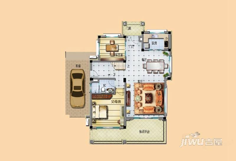 宁德碧桂园5室2厅3卫200㎡户型图