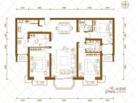 合生御龙城4室2厅2卫181㎡户型图
