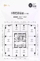 太化大厦1室1厅1卫86㎡户型图