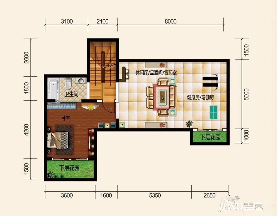 碧桂园中央半岛海云府4室4厅4卫185㎡户型图