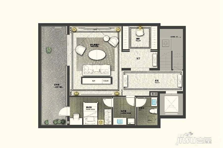 国瑞悦海墅7室7厅9卫447.4㎡户型图