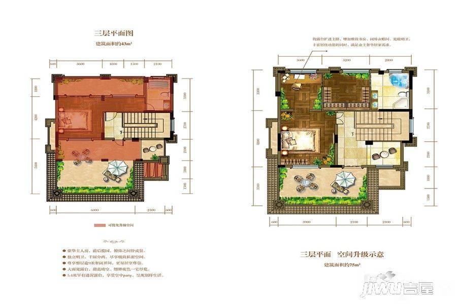 金岛国际6室4厅4卫301㎡户型图