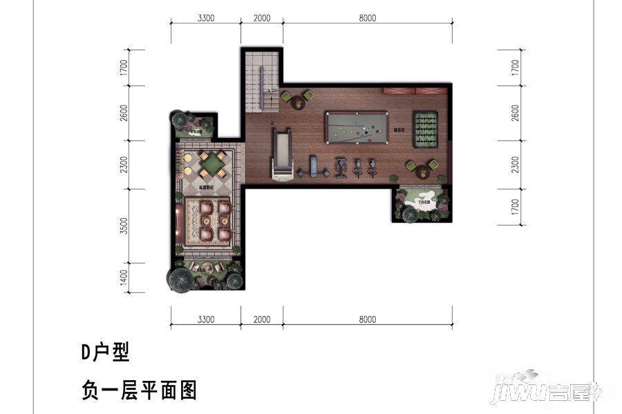 碧桂园海南之心4室2厅3卫170㎡户型图