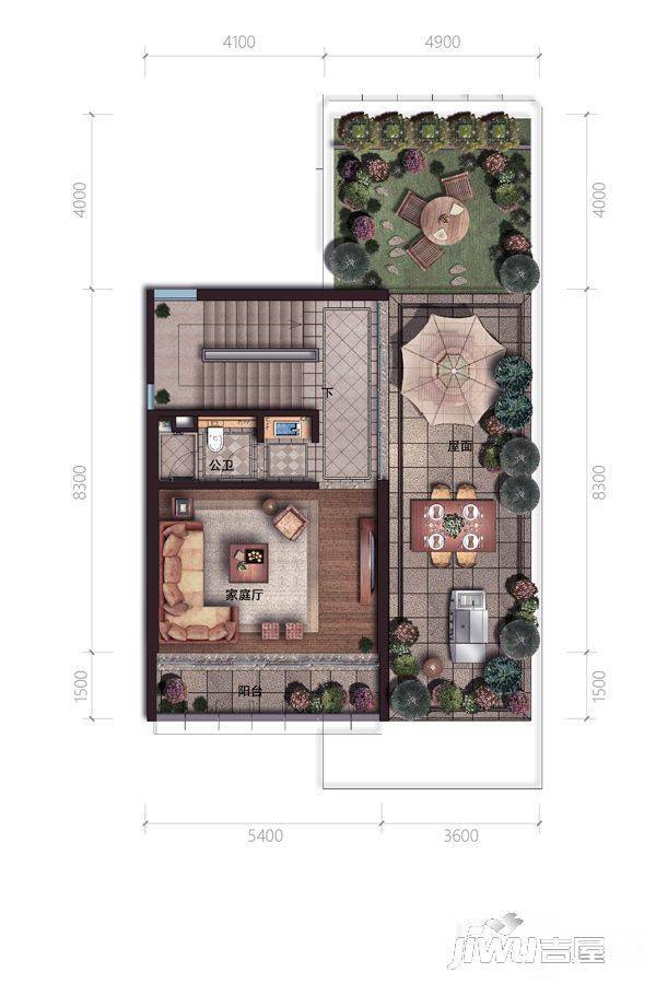 碧桂园海南之心4室5厅5卫387㎡户型图