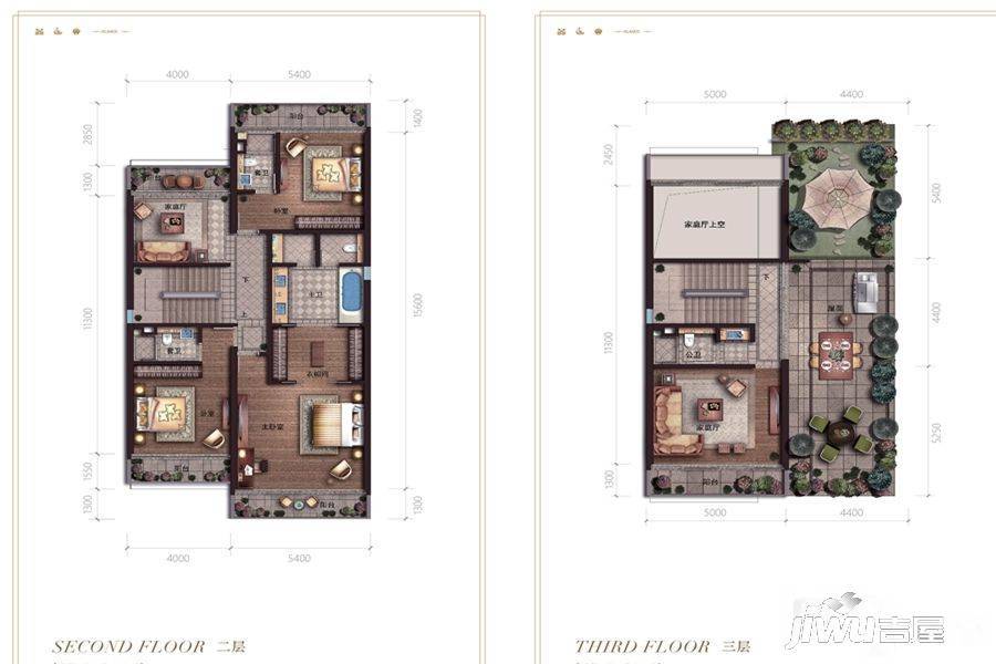 碧桂园海南之心6室5厅4卫336㎡户型图