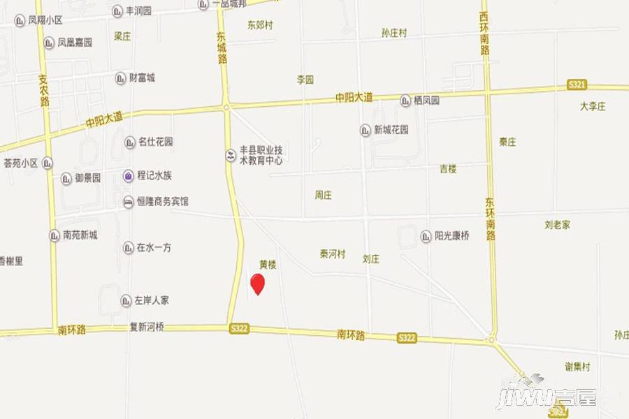 锦绣东城位置交通图图片