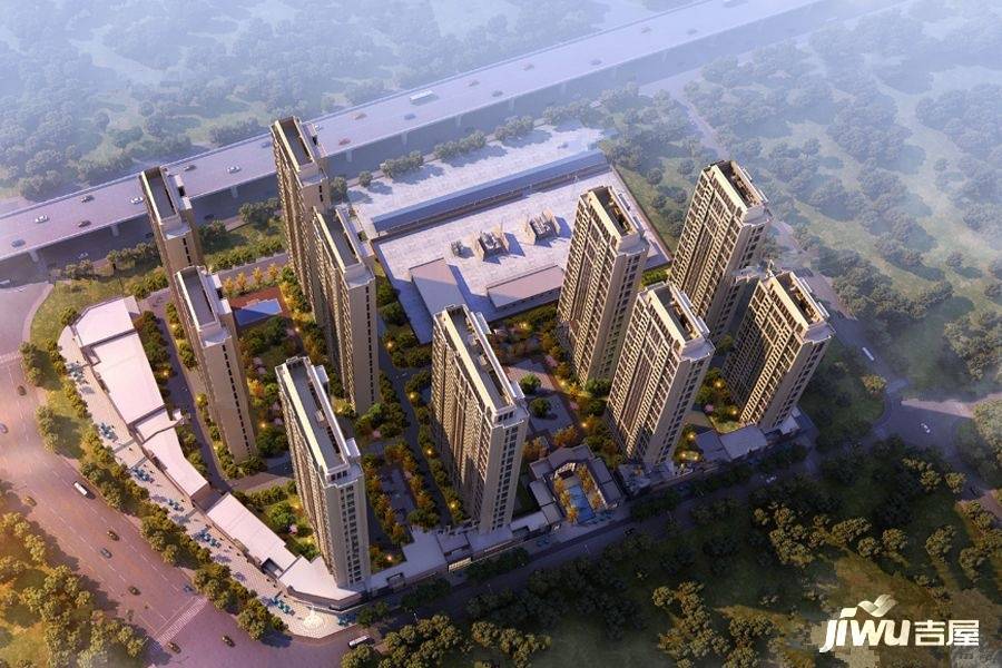 万科淮海天地·右岸沙盘图图片