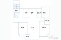 荣盛·盛景国际普通住宅143.8㎡户型图