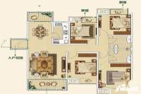 枫林天下康城4室2厅2卫142㎡户型图