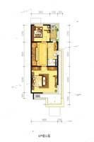 温泉新都孔雀城3室2厅3卫150㎡户型图