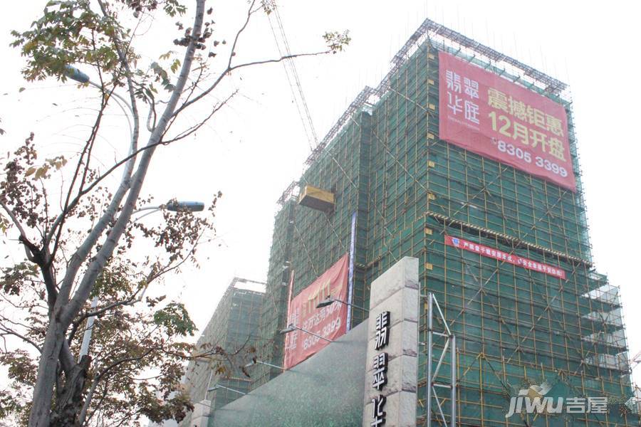 翡翠华庭实景图图片