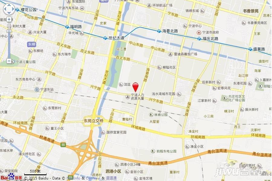 泊璟廷二期东境位置交通图图片