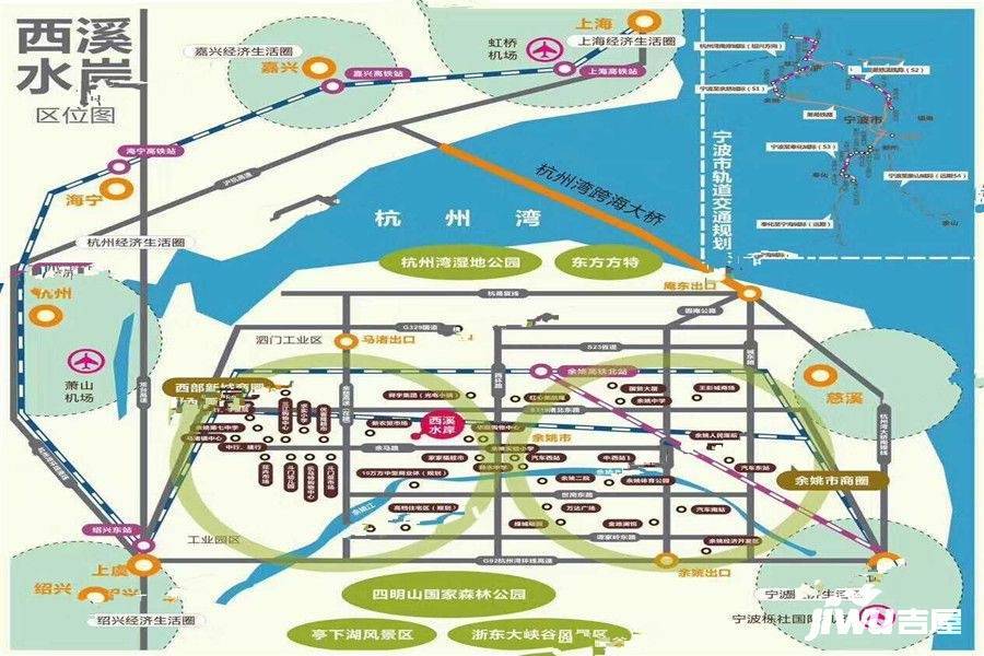 西溪水岸位置交通图图片