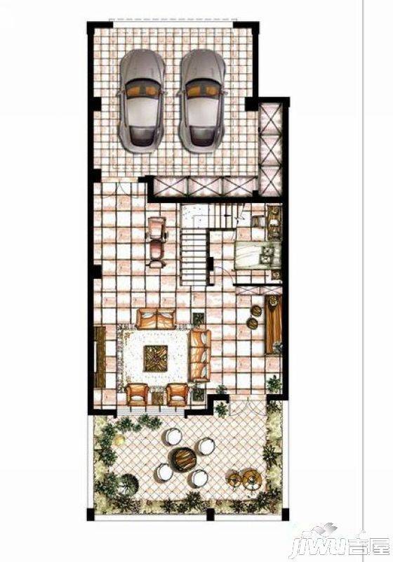 恒威君园和庄普通住宅274㎡户型图