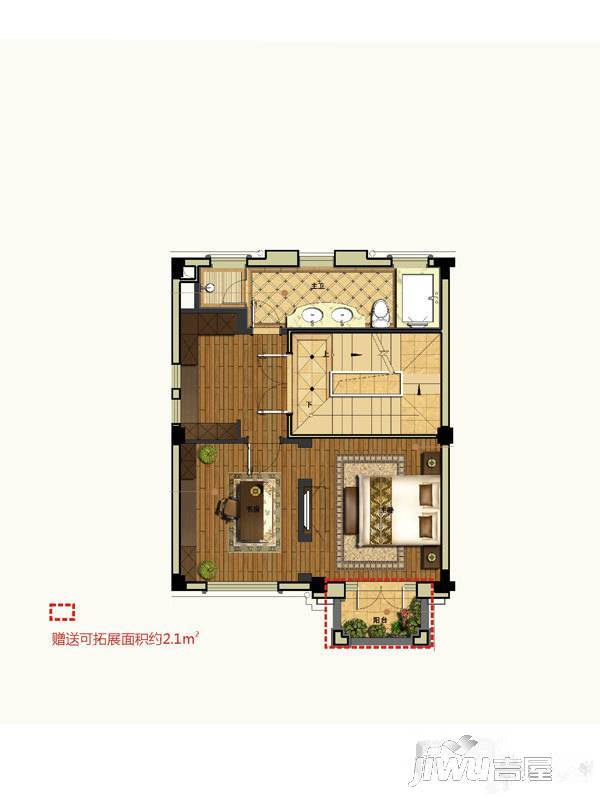 金色江山8室3厅3卫188㎡户型图