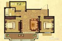 巨和苑2室1厅1卫90㎡户型图