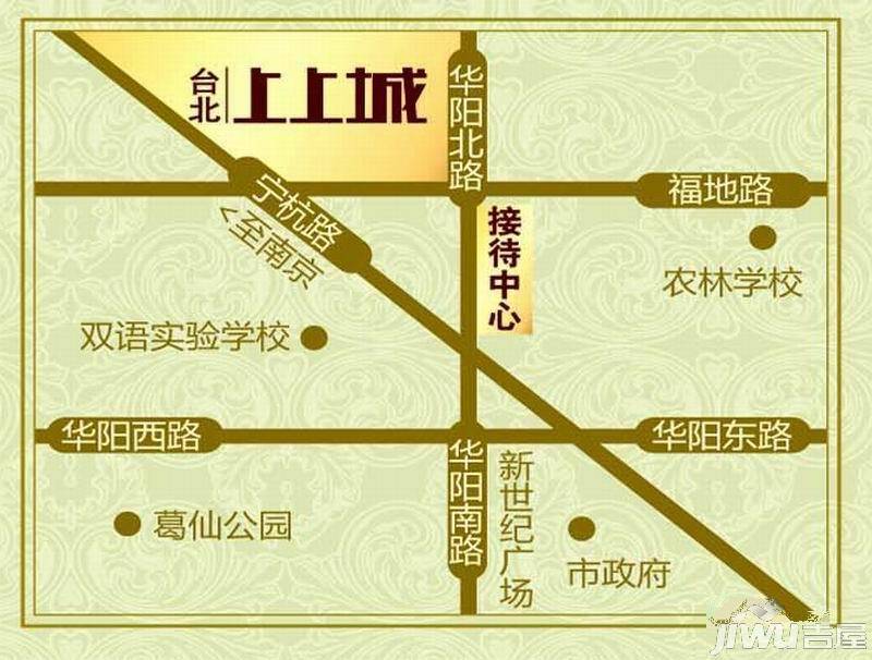 台北上上城位置交通图图片