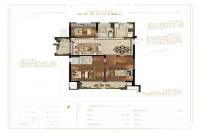 吾悦广场3室2厅2卫126㎡户型图