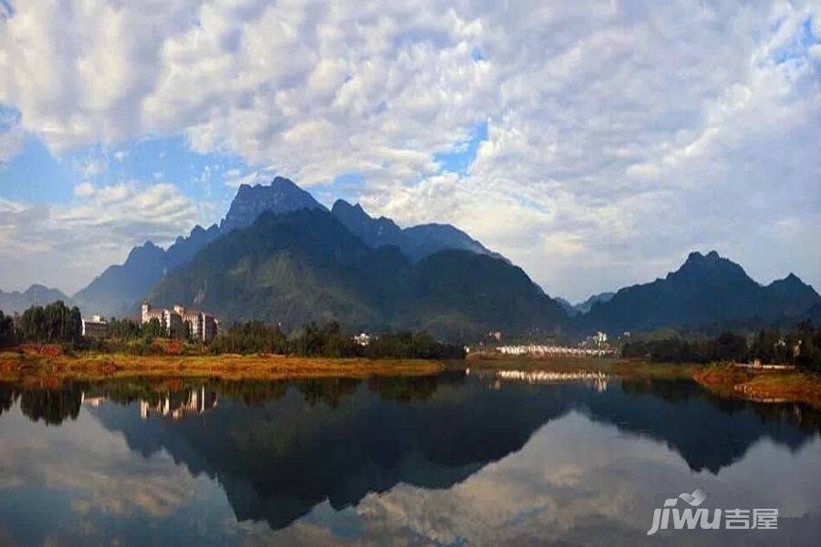 峨秀湖壹号实景图图片