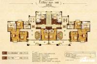 大卫世纪城4室2厅3卫230㎡户型图